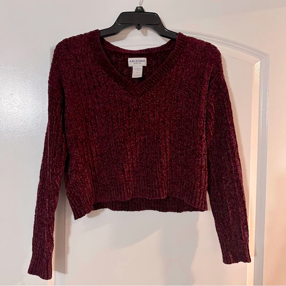 XS Burgundy Arizona Jean Co. sweater🧣🎄